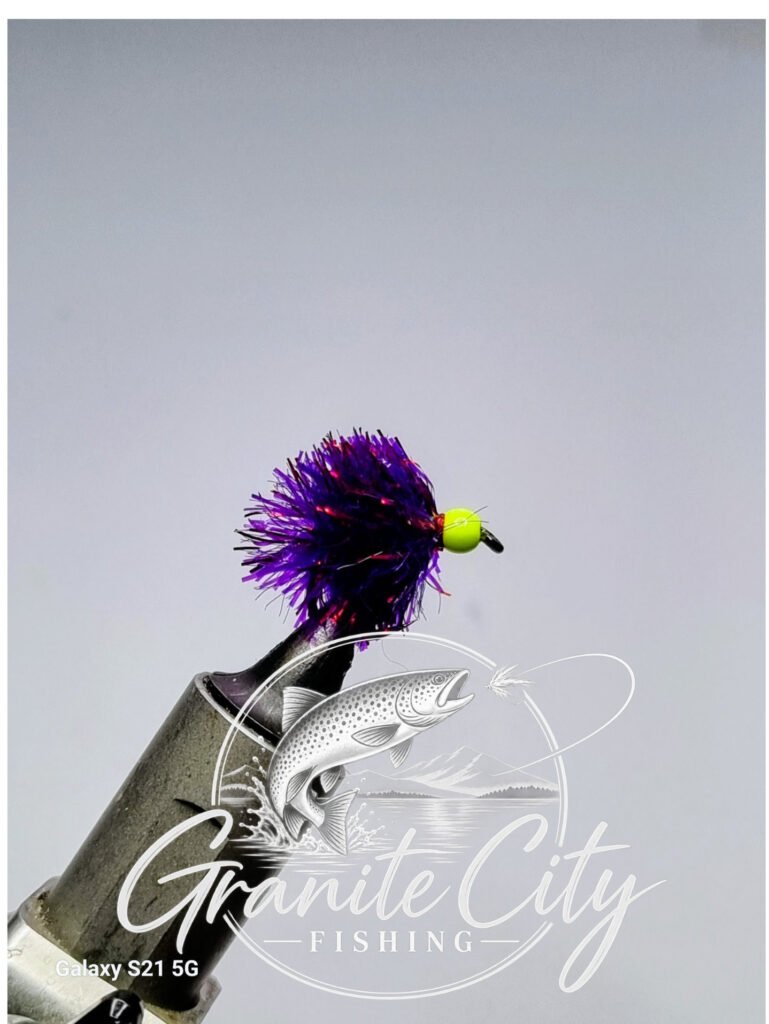 Purple Menace Blob Fly - Stillwater trout Fly