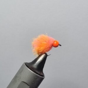 Rhubarb & cuatard Egg Fly Barbless.