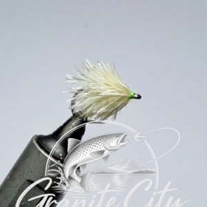 White Blob Fly Barbless.