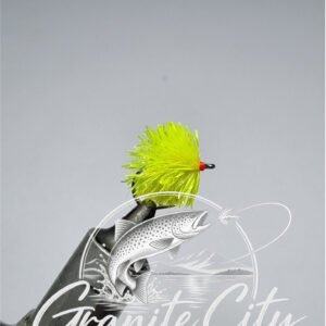 Chartreuse Blob Fly Barbless.